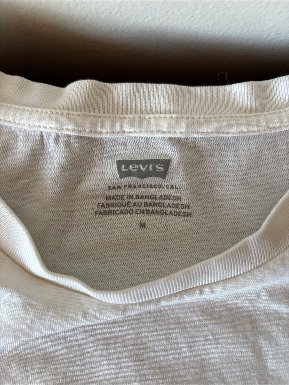 White Graphic Tee - 'Hold Your Horses' with Cowboy Icons Levi’s - Picture 2 of 3